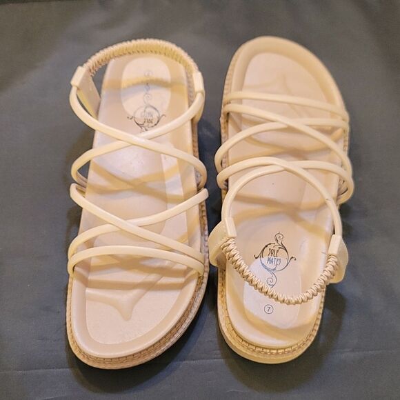BRAND NEW SOLE MATES LADIES STRAPPY SUMMER SANDALS - Picture 8 of 16